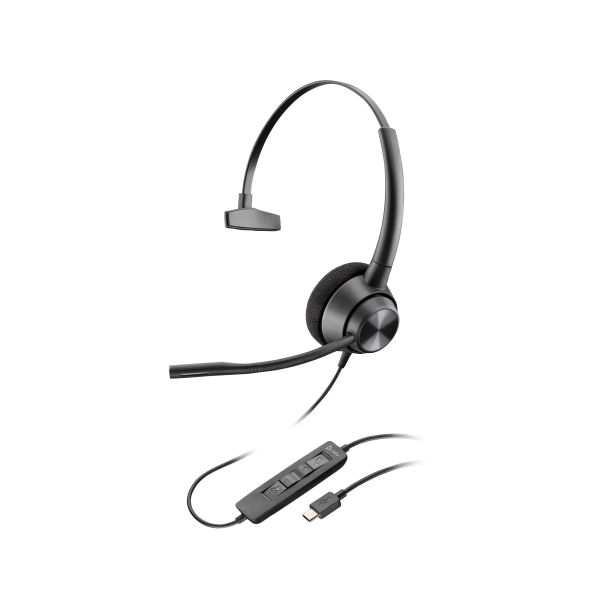 HP Poly EncorePro 310 USB-C Monoaural Headset TAA (760Q8AA)