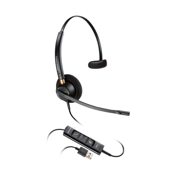 HP Poly EncorePro 515 Microsoft Teams Certified Monoaural met USB-A Headset (783R1AA)
