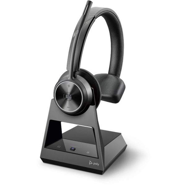 HP Poly Savi 7310 UC Monaural Microsoft Teams Certified DECT 1880-1900 MHz Headset (8L575AA#ABB)