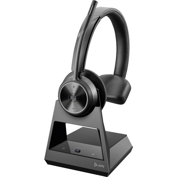 HP Poly Savi 7310 UC Monaural Microsoft Teams Certified DECT 1880-1900 MHz Headset (8L575AA#ABB)