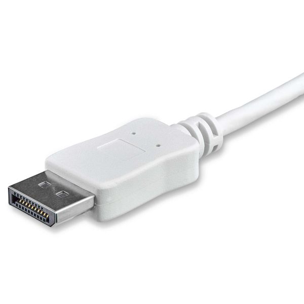 StarTech.com 1 m USB-C naar DisplayPort kabel 4K 60Hz wit (CDP2DPMM1MW) StarTech.com 1 m USB-C naar DisplayPort kabel 4K 60Hz wit (CDP2DPMM1MW)