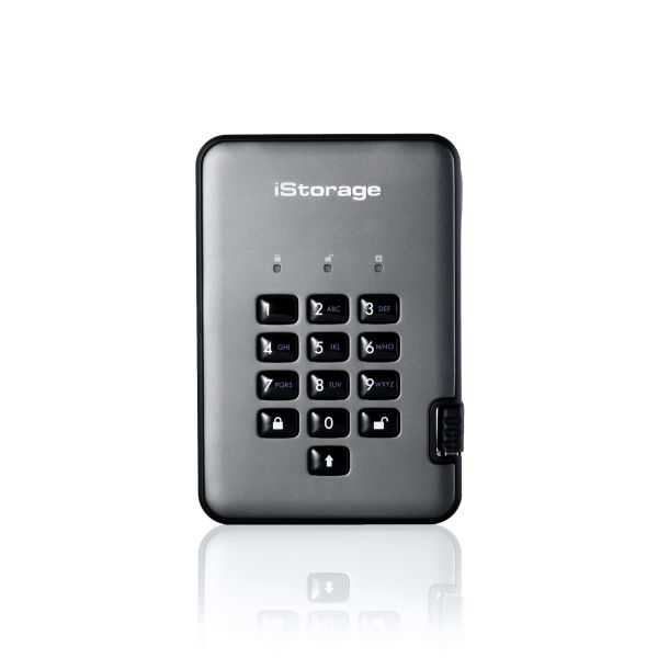 iStorage diskAshur PRO2 externe harde schijf 4000 GB Zwart, Grafiet (IS-DAP2-256-4000-C-G) iStorage diskAshur PRO2 externe harde schijf 4000 GB Zwart, Grafiet (IS-DAP2-256-4000-C-G)