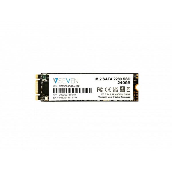 V7 V7SSD240GBM2SE internal solid state drive 240 GB M.2 SATA III 3D TLC (V7SSD240GBM2SE)