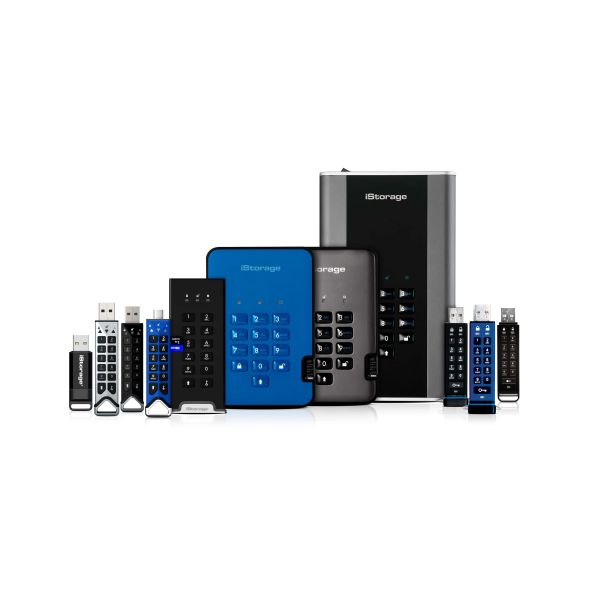 Origin Storage DISKASHUR2 SSD 256-BIT 16TB - BLUE data-encryptieapparaat (ISDA2256SSD16000BE)