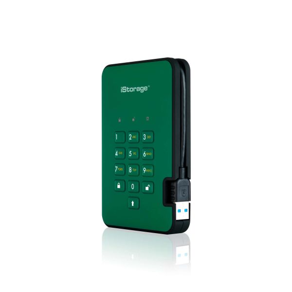 iStorage diskAshur2 8000 GB Groen (ISDA2256SSD8000GN)
