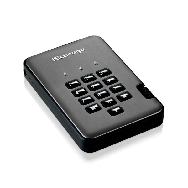 Origin Storage DISKASHUR PRO2 SSD 256-BIT 16TB - FIPS 140-2 CERTIFIED - GRAPHIT data-encryptieapparaat (ISDAP2256SSD16000CG)