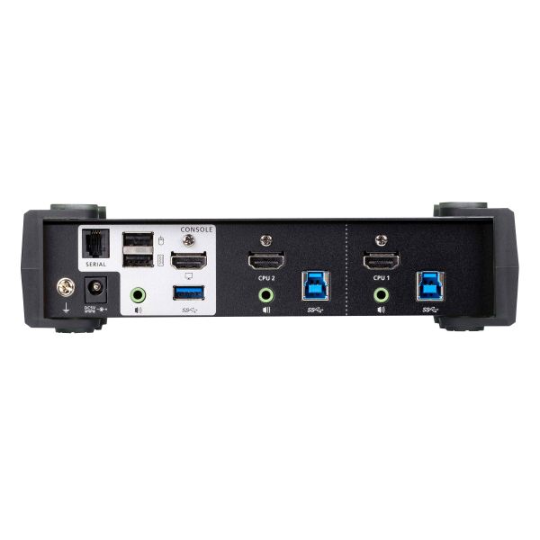 ATEN 2-poorts USB 3.0 4K HDMI KVMP™ Schakelaar met Audiomixer-modus (CS1822) ATEN 2-poorts USB 3.0 4K HDMI KVMP™ Schakelaar met Audiomixer-modus (CS1822)