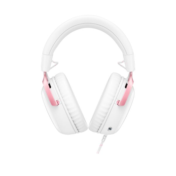 HyperX Cloud III - Gaming Headset (wit/roze) (9W1Q4AA) HyperX Cloud III - Gaming Headset (wit/roze) (9W1Q4AA)