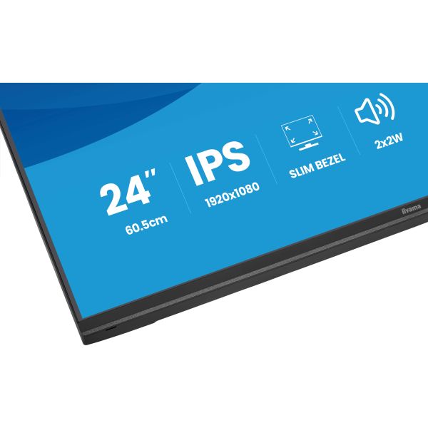 iiyama ProLite X2497HSU-B1 computer monitor 60,5 cm (23.8") 1920 x 1080 Pixels Full HD LED Zwart (X2497HSU-B1) iiyama ProLite X2497HSU-B1 computer monitor 60,5 cm (23.8") 1920 x 1080 Pixels Full HD Zwart (X2497HSU-B1)