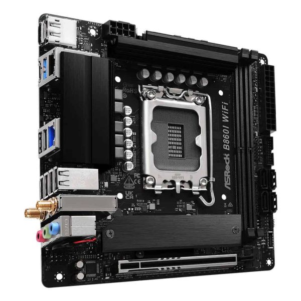 ASRock B860I WiFi Mini-ITX Motherboard (90-MXBQQ-A0UAYZ)