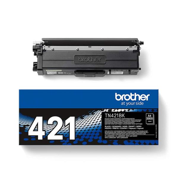 Brother TN-421BK tonercartridge 1 stuk(s) Origineel Zwart (TN-421BK)