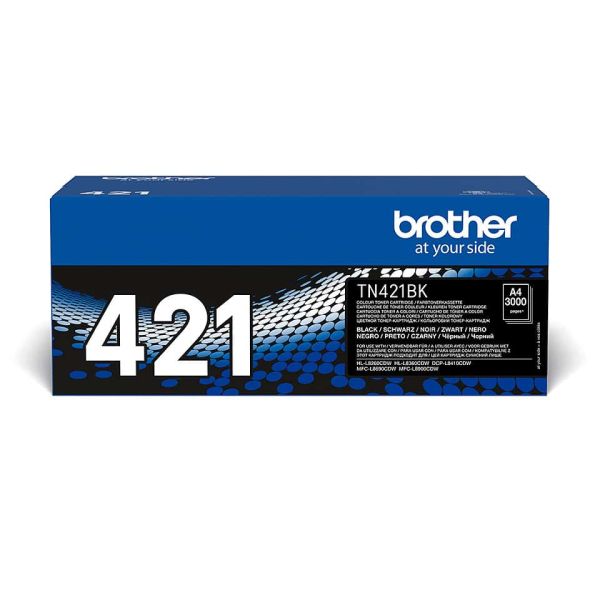 Brother TN-421BK tonercartridge 1 stuk(s) Origineel Zwart (TN-421BK)