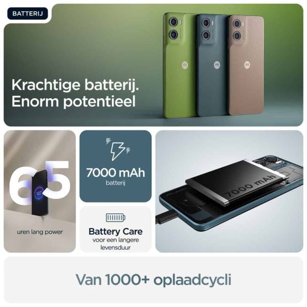 Motorola moto g06 power 17,5 cm (6.88") Dual SIM Android 15 4G USB Type-C 4 GB 64 GB 7000 mAh Blauw (PB9W0005PL) Motorola moto g06 power 17,5 cm (6.88") Dual SIM Android 15 4G USB Type-C 4 GB 64 GB 7000 mAh Blauw (PB9W0005PL)