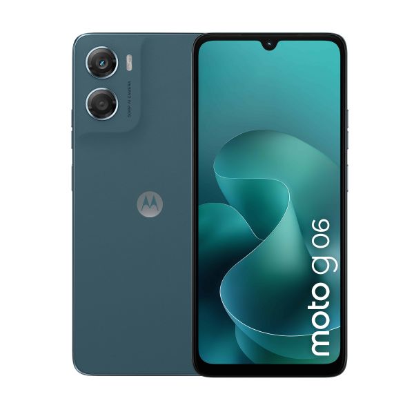Motorola moto g06 17,5 cm (6.88") Dual SIM Android 15 4G USB Type-C 4 GB 256 GB 5200 mAh Blauw (PBA20017SE) Motorola moto g06 17,5 cm (6.88") Dual SIM Android 15 4G USB Type-C 4 GB 256 GB 5200 mAh Blauw (PBA20017SE)