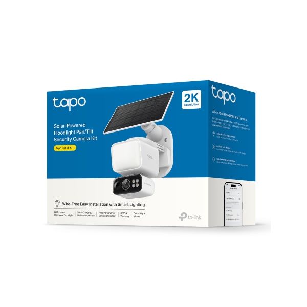 TP-Link TAPO C615F KIT bewakingscamera Dome IP-beveiligingscamera Buiten 2304 x 1296 Pixels Plafond/muur/paal (TAPO C615F KIT)