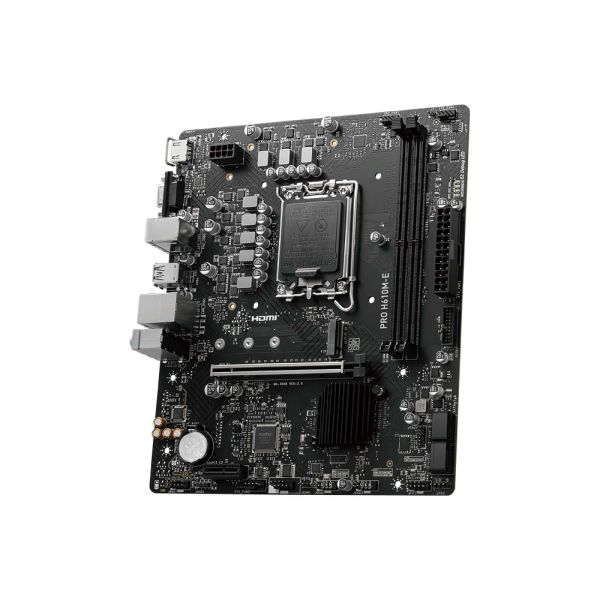 MSI PRO H610M-E moederbord Intel H610 LGA 1700 micro ATX (PRO H610M-E)