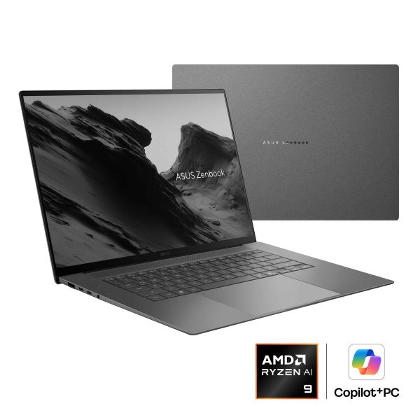 ASUS Zenbook S16 UM5606GA-SS180W Copilot+ PC AMD Ryzen AI 9 465 Laptop 40,6 cm (16") 3K 32 GB LPDDR5x-SDRAM 1 TB SSD Wi-Fi 7 (802.11be) Windows 11 Home Nederlands Grijs (90NB17H5-M00B90)