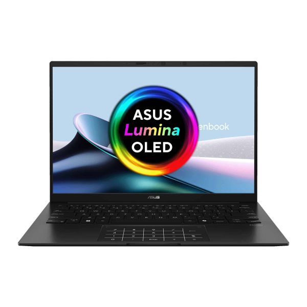 ASUS Zenbook 14 OLED UM3406GA-QD031W Copilot+ PC AMD Ryzen AI 7 445 Laptop 35,6 cm (14") WUXGA 32 GB LPDDR5x-SDRAM 1 TB SSD Wi-Fi 6E (802.11ax) Windows 11 Home Nederlands Zwart (90NB17R1-M00500)