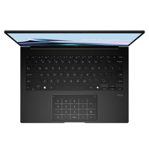 ASUS Zenbook 14 OLED UM3406GA-QD031W Copilot+ PC AMD Ryzen AI 7 445 Laptop 35,6 cm (14") WUXGA 32 GB LPDDR5x-SDRAM 1 TB SSD Wi-Fi 6E (802.11ax) Windows 11 Home Nederlands Zwart (90NB17R1-M00500)
