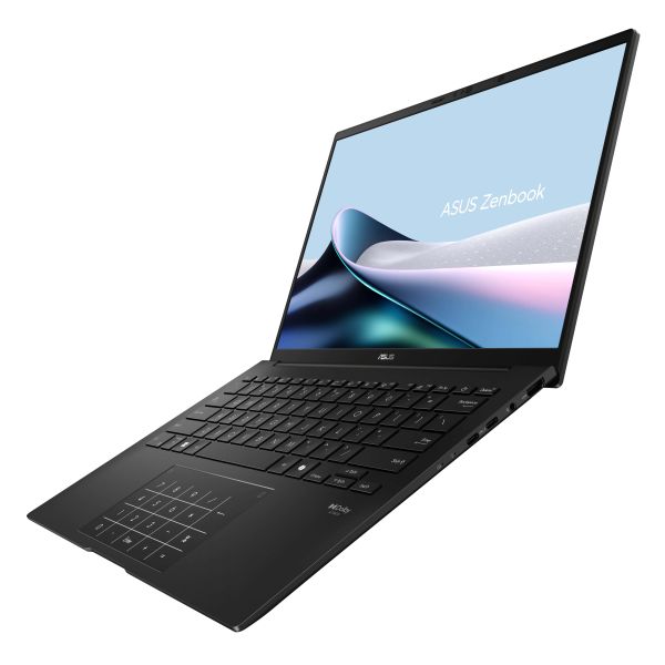 ASUS Zenbook 14 OLED UM3406GA-QD031W Copilot+ PC AMD Ryzen AI 7 445 Laptop 35,6 cm (14") WUXGA 32 GB LPDDR5x-SDRAM 1 TB SSD Wi-Fi 6E (802.11ax) Windows 11 Home Nederlands Zwart (90NB17R1-M00500)