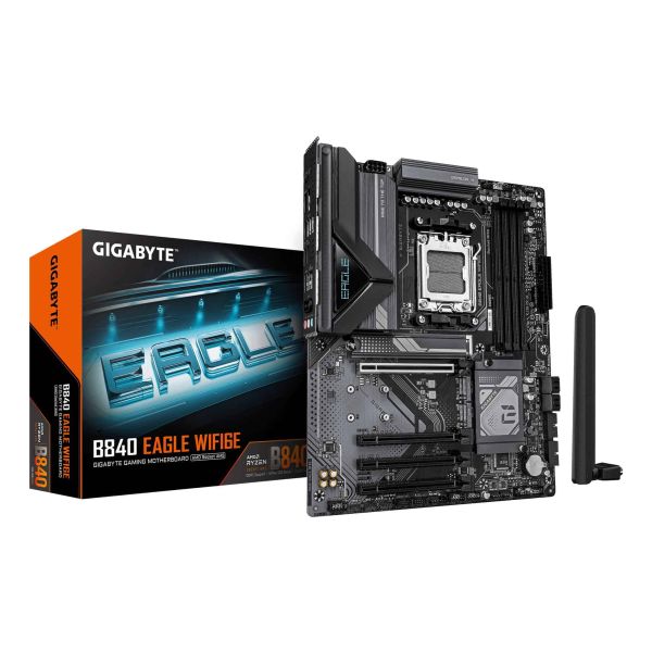 GIGABYTE B840 EAGLE WIFI6E AMD B840 Socket AM5 ATX (B840 EAGLE WF6E)