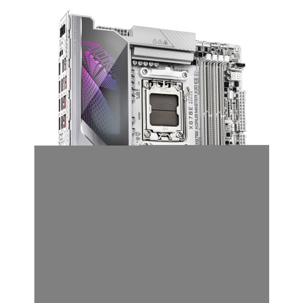 GIGABYTE X870E AORUS MASTER X3D ICE AMD X870E Socket AM5 ATX (X870E A MASTER X ICE)