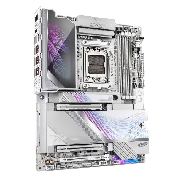 GIGABYTE X870E AORUS MASTER X3D ICE AMD X870E Socket AM5 ATX (X870E A MASTER X ICE)