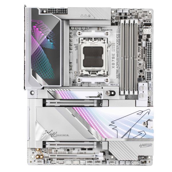 GIGABYTE X870E AORUS MASTER X3D ICE AMD X870E Socket AM5 ATX (X870E A MASTER X ICE)
