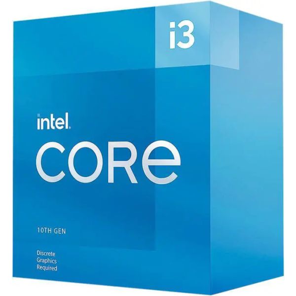 Intel CPU Core I3-10105F 3.7GHz Quad-Core LGA1200 PIB - with Cooler (BX8070110105F)