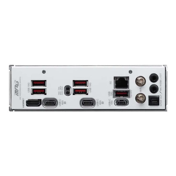 MSI MPG X870I EDGE TI EVO WIFI moederbord AMD X870 Socket AM5 mini ITX (7E50-001R)