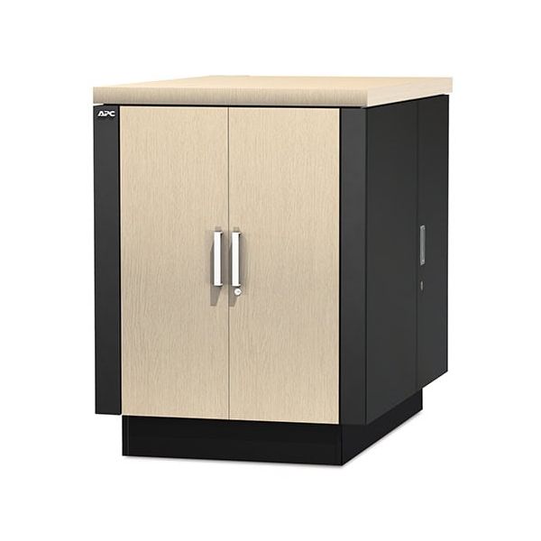 APC NetShelter CX 18U Geluiddempende en geventileerde 'Server Room in a Box' (AR4018IA)