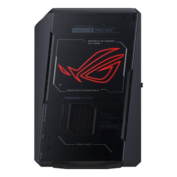 ASUS ROG NUC RNUC15JNK9X489A3 Intel Core Ultra 9 275HX 32 GB DDR5-SDRAM 1 TB SSD NVIDIA GeForce RTX 5070 Windows 11 Mini PC Zwart (90AS00I1-M002Z0)