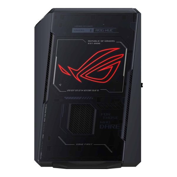 ASUS ROG NUC RNUC15JNK7X569A3 Intel Core Ultra 7 255HX 16 GB DDR5-SDRAM 1 TB SSD NVIDIA GeForce RTX 5060 Windows 11 Mini PC Zwart (90AS00I1-M00310) ASUS ROG NUC RNUC15JNK7X569A3 Intel Core Ultra 7 255HX 16 GB DDR5-SDRAM 1 TB SSD NVIDIA GeForce RTX 5060 Windows 11 Mini PC Zwart (90AS00I1-M00310)