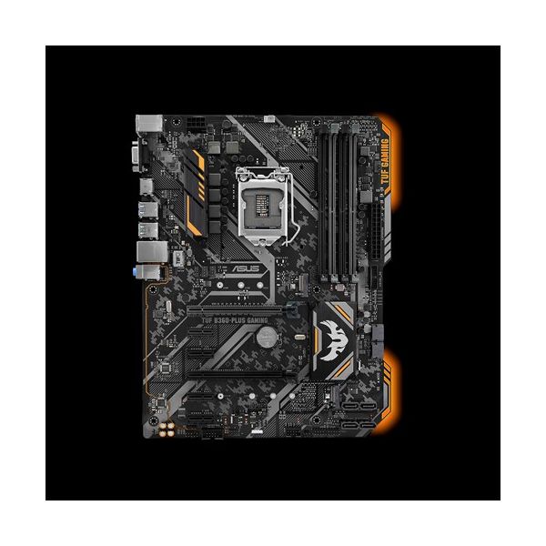 ASUS TUF B360-PLUS GAMING Intel® B360 LGA 1151 (Socket H4) ATX (90MB0X10-M0EAY0)