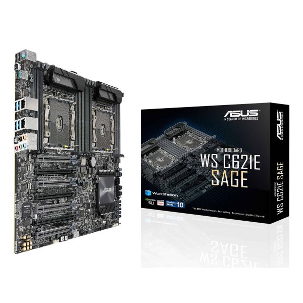 ASUS WS C621E SAGE (BMC) Intel® C621 LGA 3647 (Socket P) EEB (90SW0021-M0EAY0)