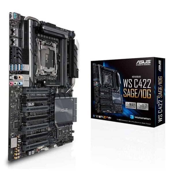 ASUS WS C422 SAGE/10G Intel® C422 LGA 2066 (Socket R4) CEB (90SW00J0-M0EAY0)