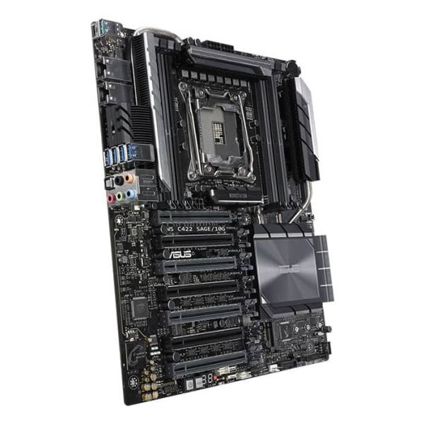 ASUS WS C422 SAGE/10G Intel® C422 LGA 2066 (Socket R4) CEB (90SW00J0-M0EAY0)