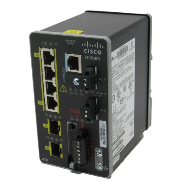 Cisco IE 2000 Industrial Ethernet Switch 4-Port (IE-2000-4T-G-B)