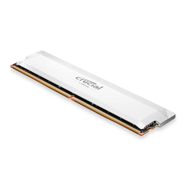Crucial 16GB Crucial Pro Overclocking Edition Modul - DIMM 288-PIN 6400 MHz / PC5-51200 - CL38 - 1.35 V - ungepuffert - non-ECC (CP16G64C38U5W)