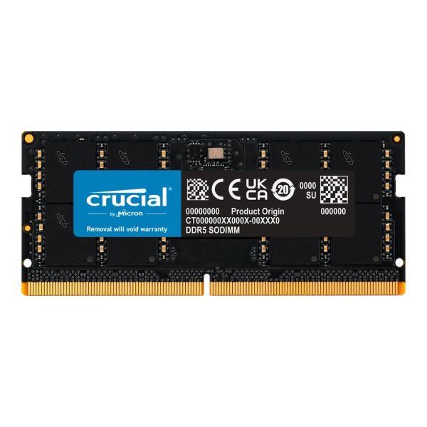Crucial 32GB DDR5-4800      tray SODIM (CT32G48C40S5T)