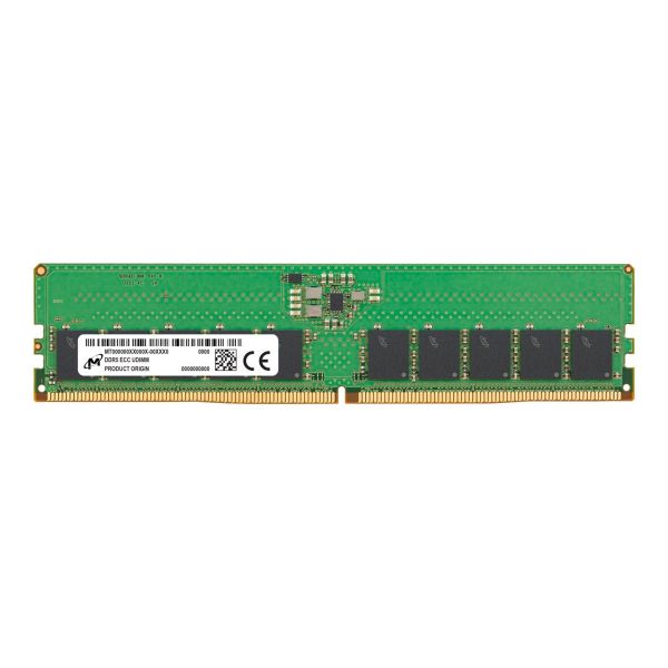 Crucial Micron - Modul - 16 GB - DIMM 288-PIN - 5600 MHz / PC5-44800 - CL46 - ungepuffert - ECC (MTC10C1084S1EC56BD1R)