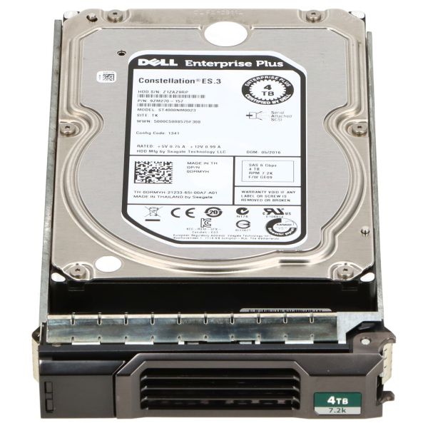 Dell 4TB 7.2K 3.5 SAS 6G EQL (DRMYH-EQL-RFB)