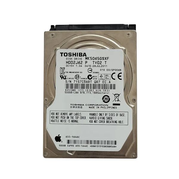 Dell 500GB 5.4 2.5 SATA 3G (MK5065GSXF-RFB)