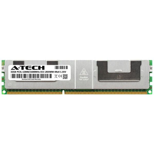 Dell 32GB DDR3L 1600MHz PC3L-12800L ECC LRDIMM (SNP1600D3LL11/32G-RFB)