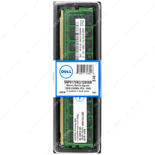 Dell 128GB (1x128GB) 8Rx4 RDIMM Servergeheugen Refurbished (SNP917VKC/128G-RFB)