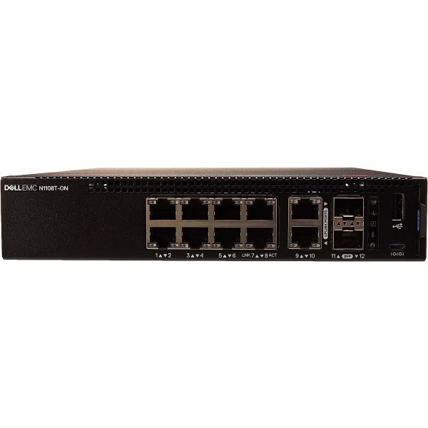 Dell Networking N1108T-ON Switch 8-poorts Gigabit L2 (W5TXJ-RFB)
