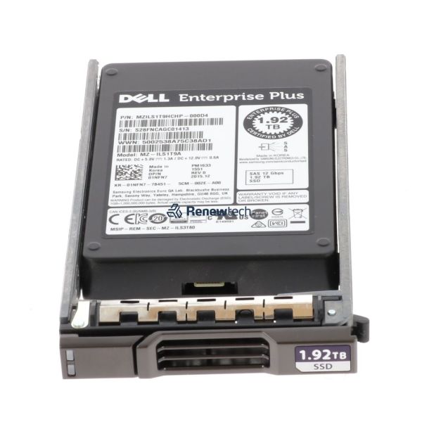 Dell Enterprise Plus 1.92TB SSD 2.5 SAS (Y2M2R-COMPELLENT-RFB)
