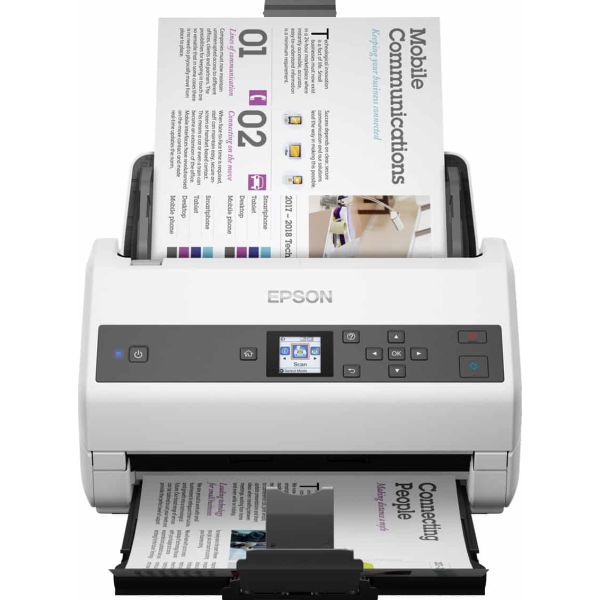 Epson WorkForce DS-870 Paginascanner 600 x 600 DPI A3 Grijs, Wit (B11B250401KF)