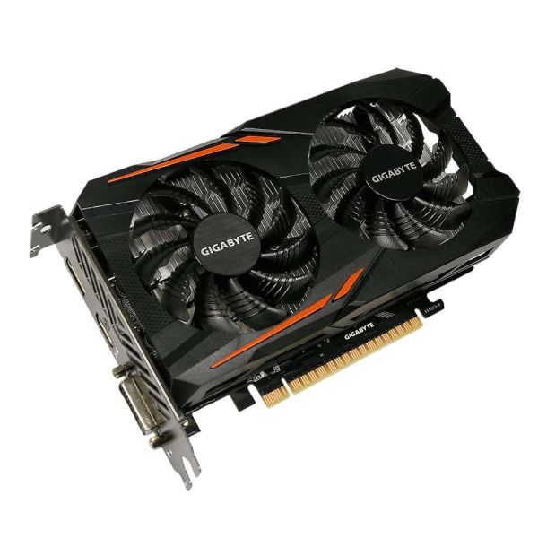 GIGABYTE GV-N105TOC-4GD videokaart NVIDIA GeForce GTX 1050 Ti 4 GB GDDR5 (GV-N105TOC-4GD_REV1.1) GIGABYTE GV-N105TOC-4GD videokaart NVIDIA GeForce GTX 1050 Ti 4 GB GDDR5 (GV-N105TOC-4GD_REV1.1)