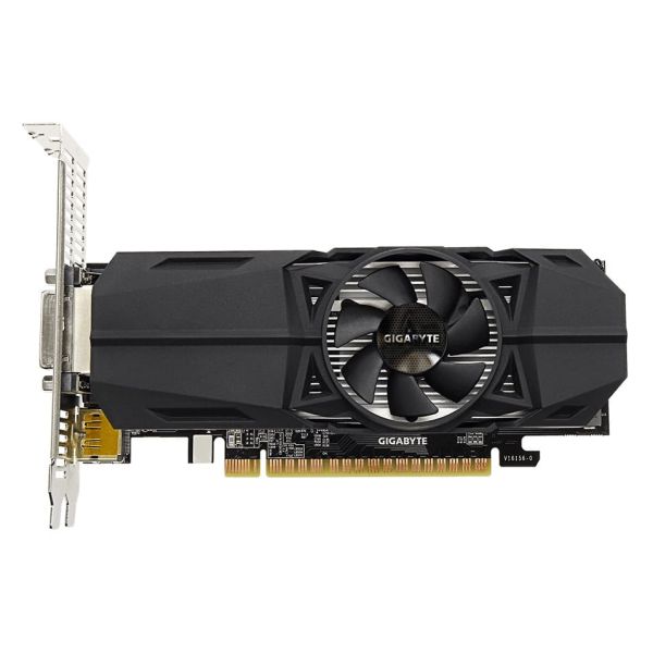 GIGABYTE GeForce GTX 1050 Ti OC Low Profile 4G NVIDIA 4 GB GDDR5 (GV-N105TOC-4GL)